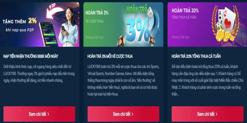 Chương trình khuyến mãi đặc biệt 99win casino