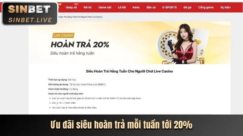 Khuyến mãi nạp lại hàng ngày 99win Casino